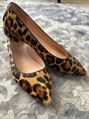 J. Crew Animal Print Flats